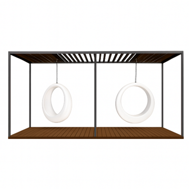 Металлическая пергола ПР-001